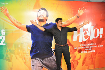 Nagarjuna New Interview Stills About Hello Movie